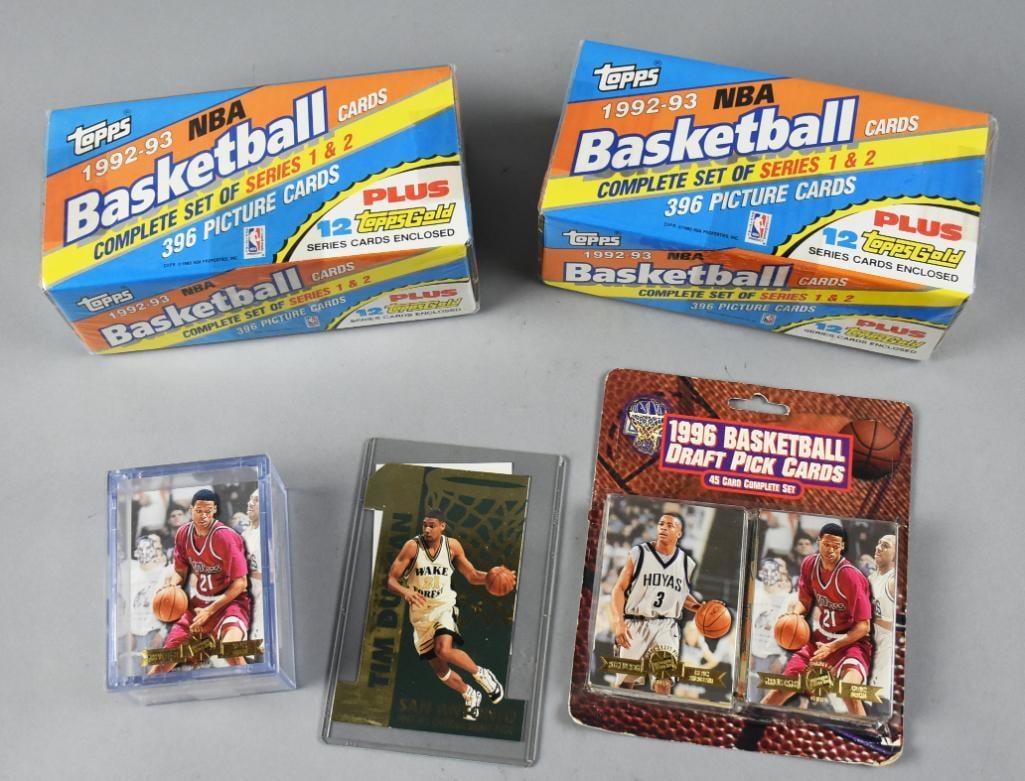 1990s Basketball Cards, Factory Sealed & Cased (1 of 7)