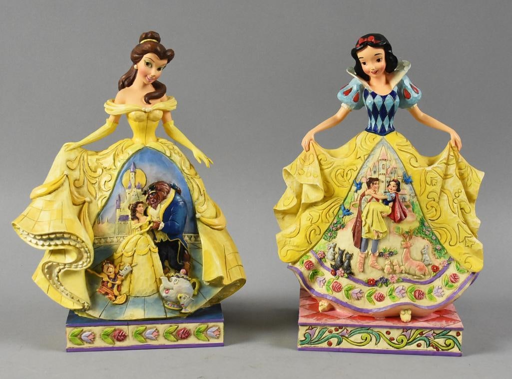 Disney Showcase Belle & Snow White Figurines MIB (1 of 6)