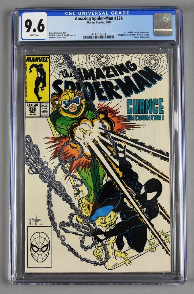 1988 Marvel Amazing Spider-Man #298 1st Eddie Brock CGC 9.6 (1 of 3)