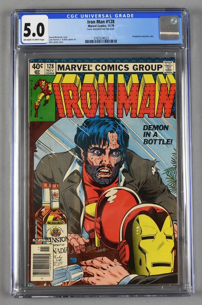 1979 Marvel Comics Iron Man #128, CGC 5.0 (1 of 3)