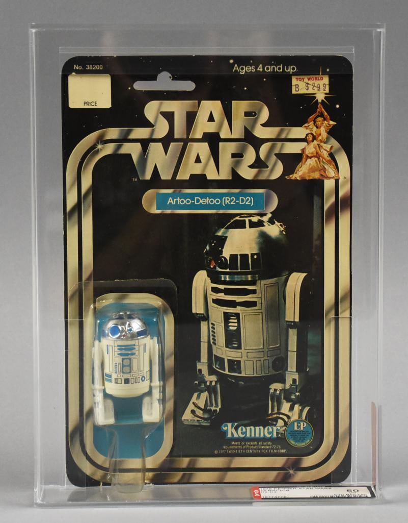 1978 Kenner Star Wars Artoo-Detoo (R2D2) 12B Back AFA 50 VG (1 of 4)