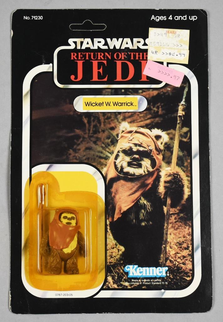 1983 Star Wars Wicket W. Warrick 77A Back Unpunched-MOC-NOS (1 of 6)