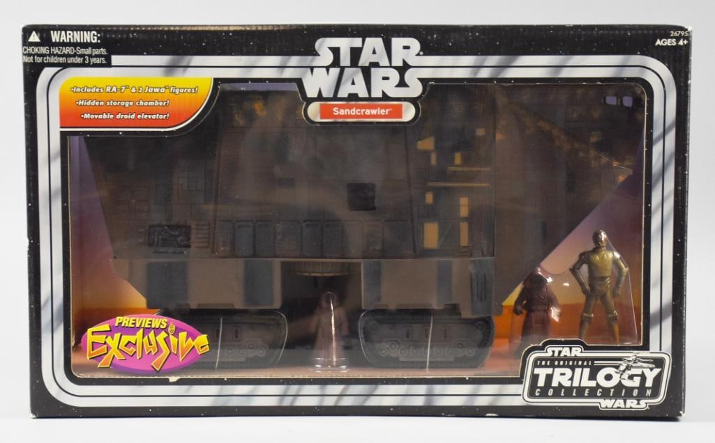 2004 Hasbro Star Wars Sandcrawler Trilogy Collection MIB NOS (1 of 3)