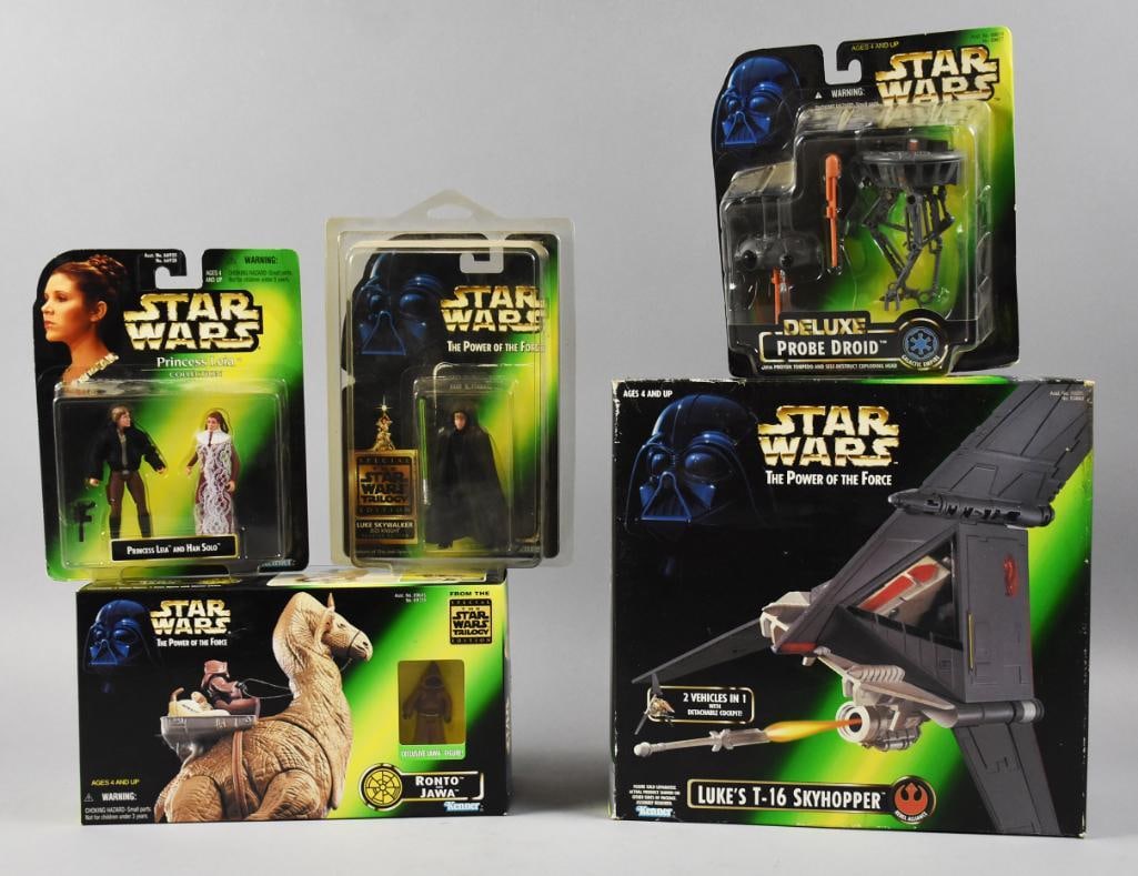 Kenner Star Wars Power of the Force Action Figs, Play Sets NOS: COMING SOON