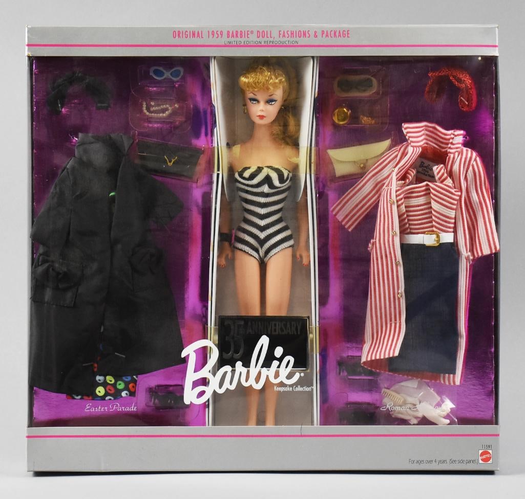 1993 Mattel Barbie 1959 35th Anniversary Ltd Ed NRFB (1 of 3)
