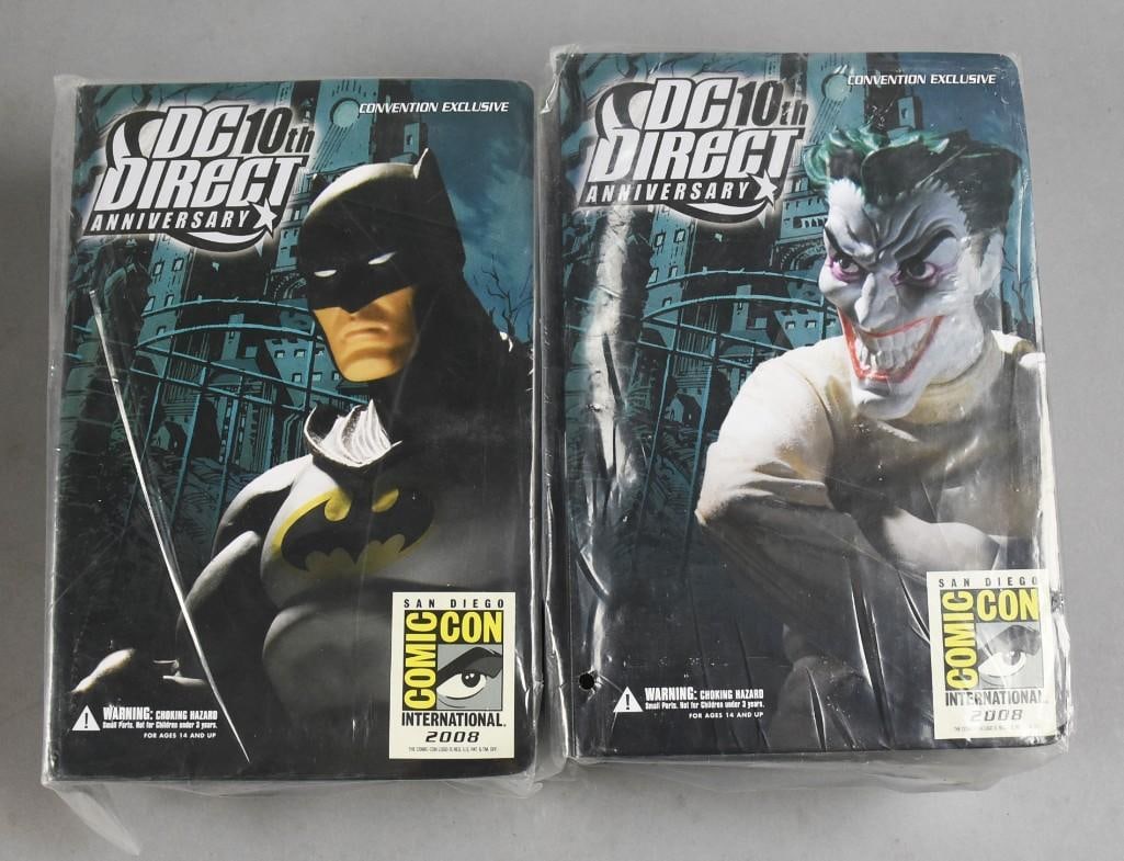 2008 DC Direct Comic-Con Batman & Joker Action Figures (1 of 3)