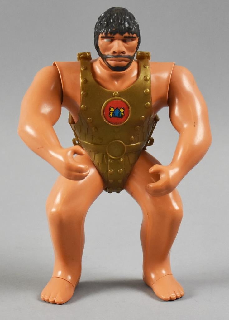 1976 Hasbro Super GI Joe Adventure Team Intruder Commander: Cool vintage 1976 action figure from Hasbro. He is the Super GI Joe Adventure Team Intruder Commander. Push button action moves his limbs and head. Original attire, stands approx. 9" tall.