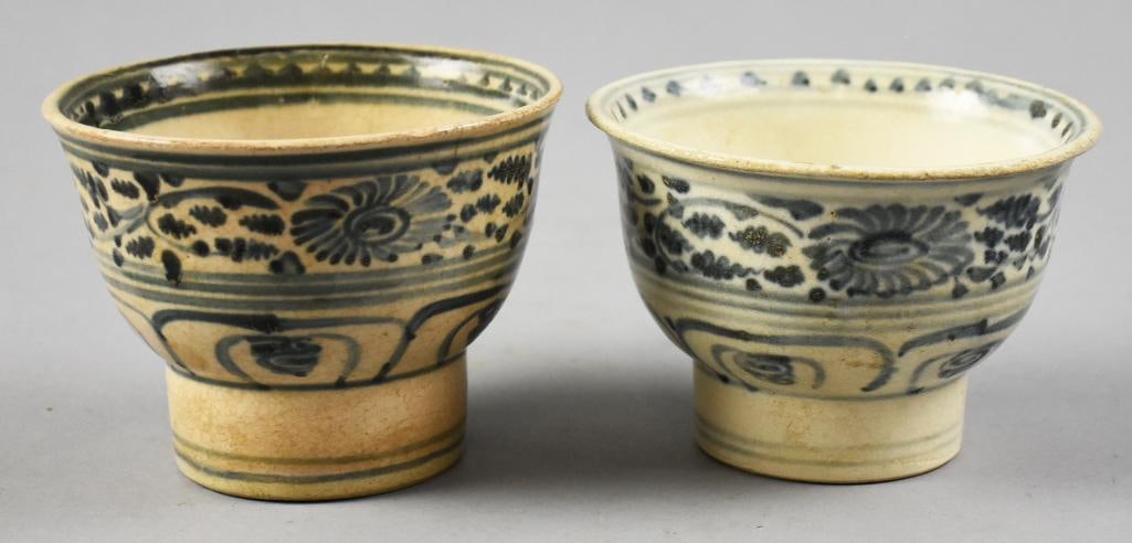 16th Century Vietnamese Chawan Annan-ware Bowls (1 of 7)
