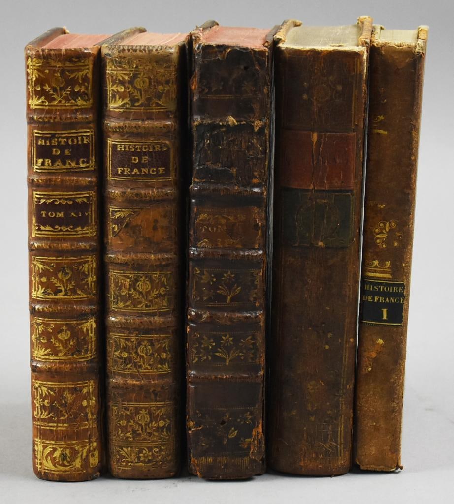 1700s-1800s French Interest History Books (1 of 9)
