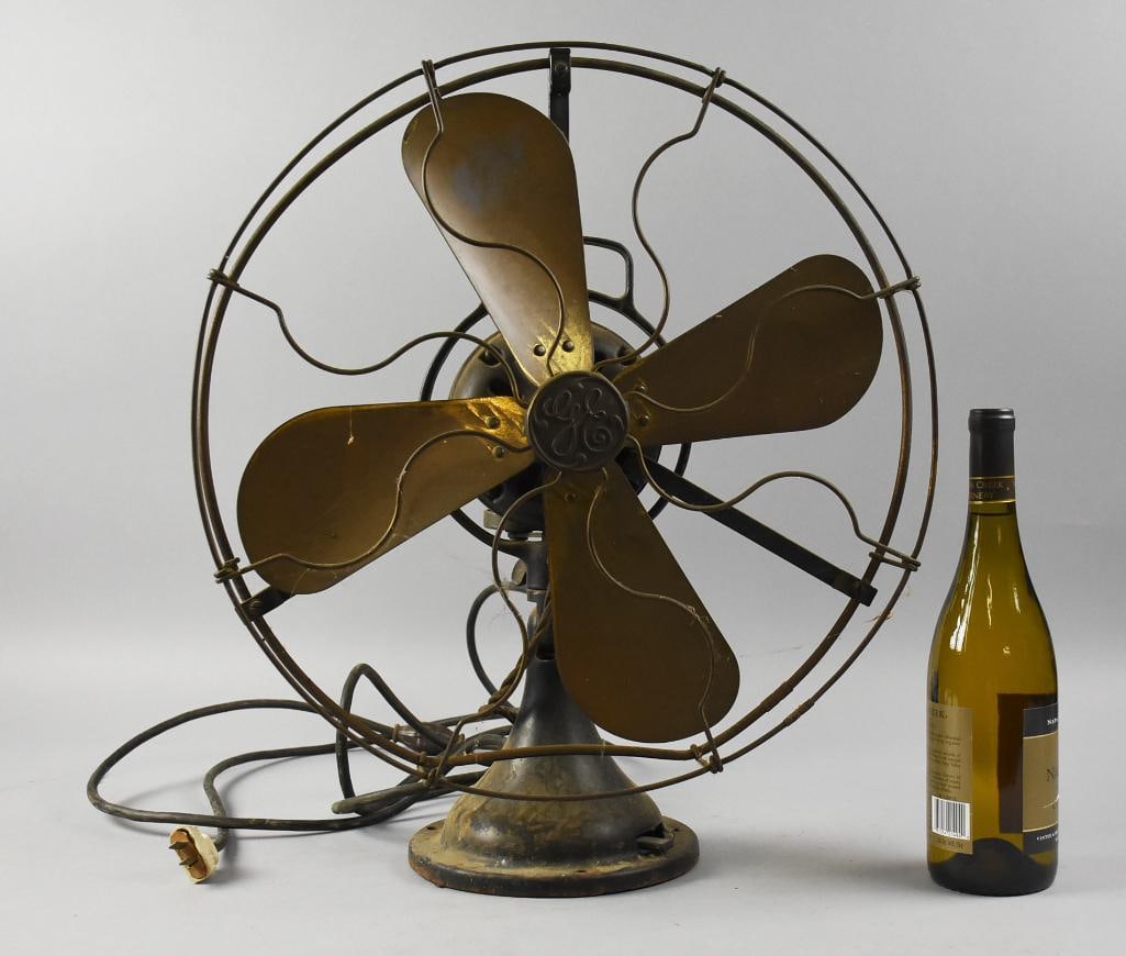 c1900 General Electric Alternating Current Fan - 11