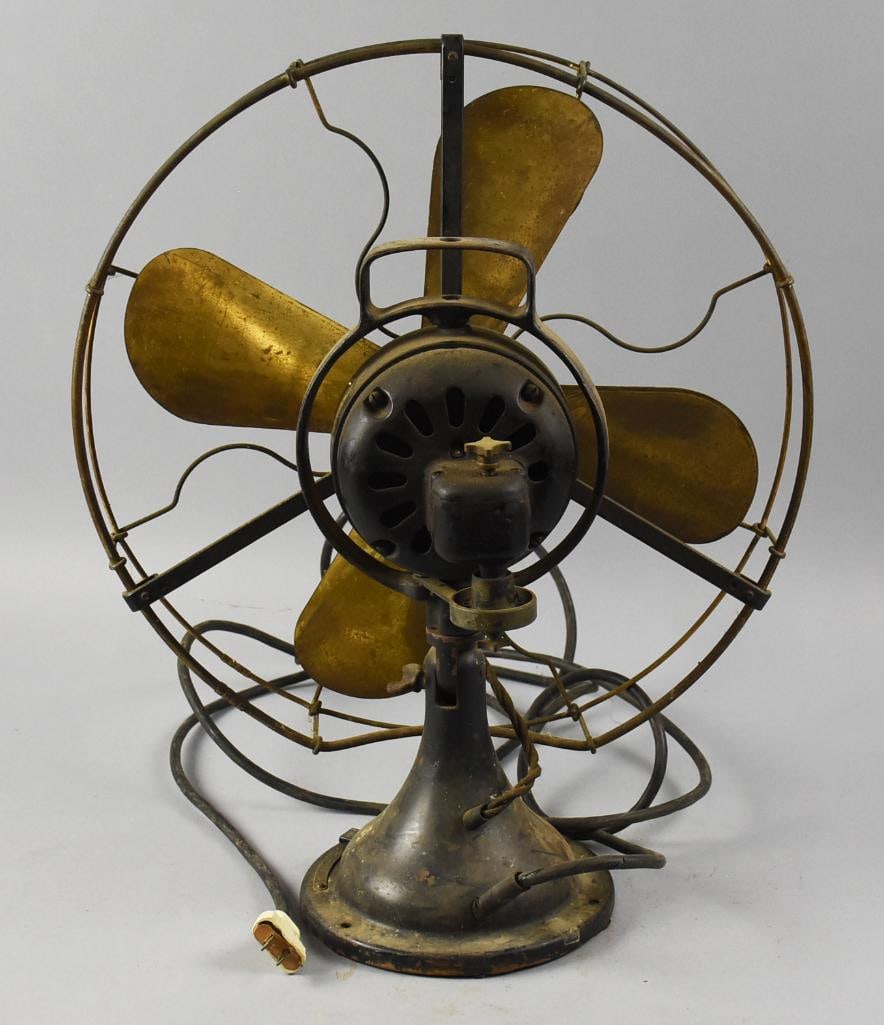 c1900 General Electric Alternating Current Fan - 2