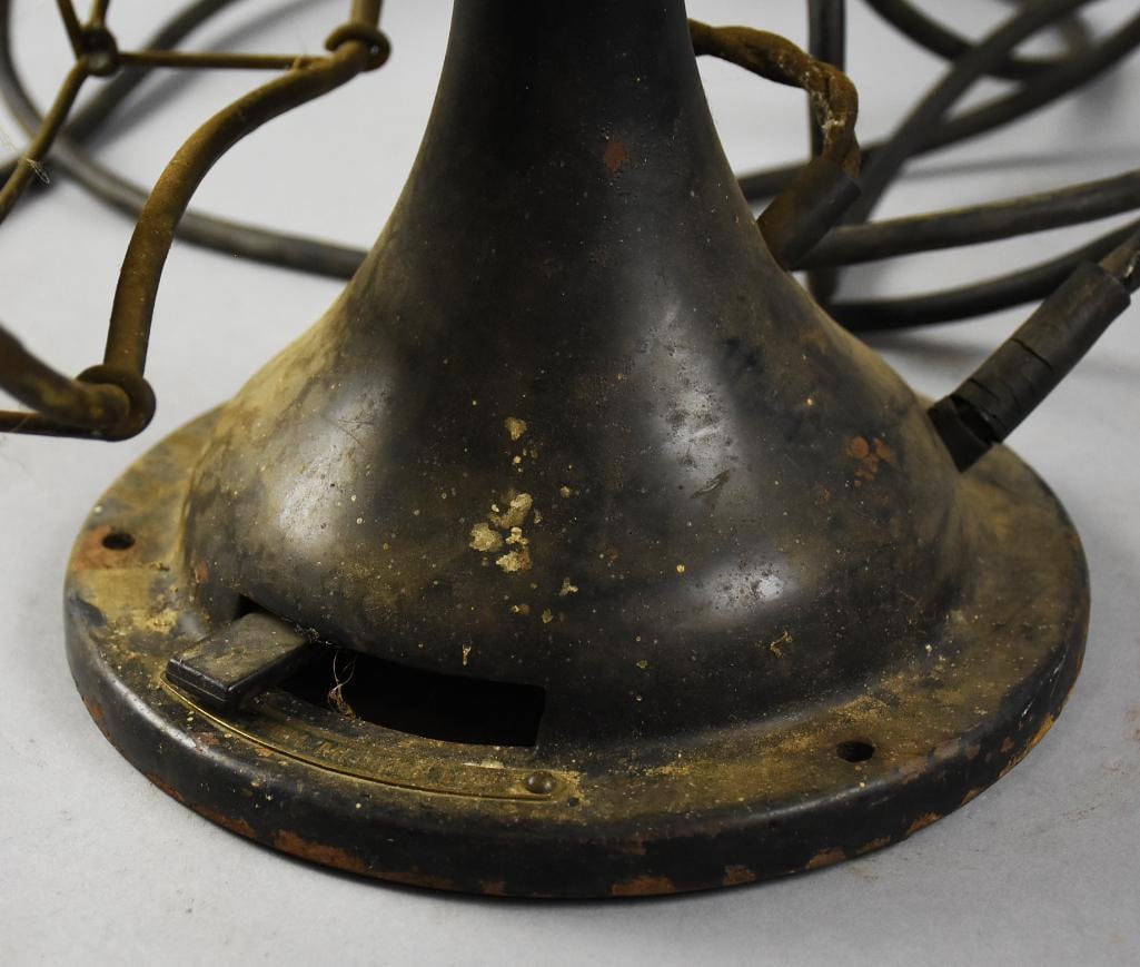 c1900 General Electric Alternating Current Fan - 7