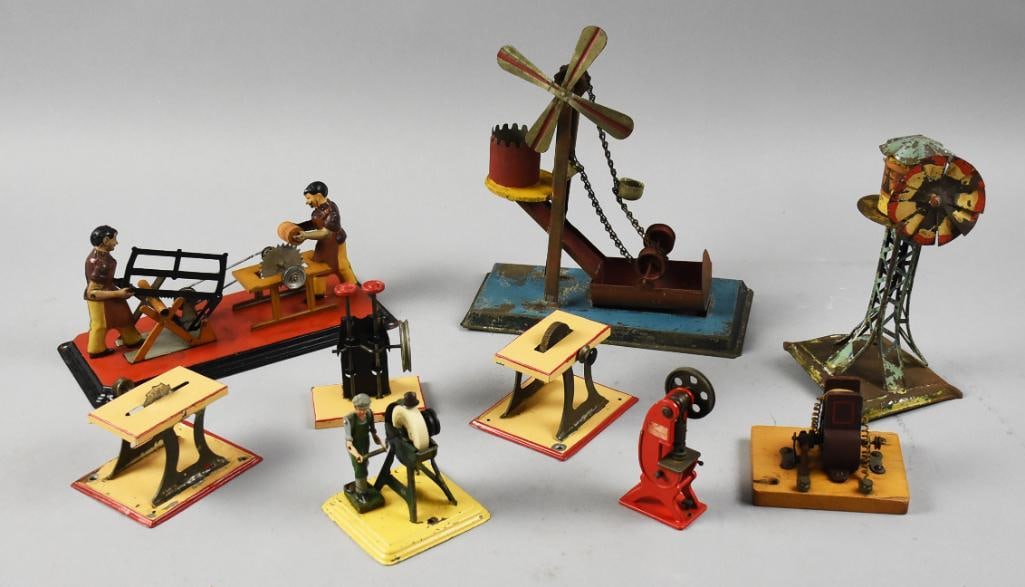 Vintage & Antique Tin Litho Steam Engine Toy Accessories (1 of 7)