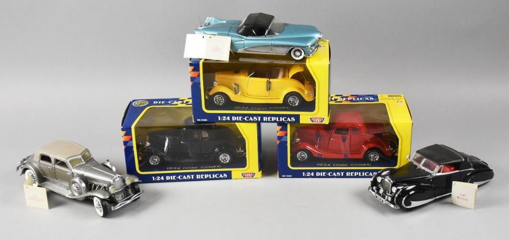 Motor Max & Franklin Mint Classic Car Models (1 of 6)