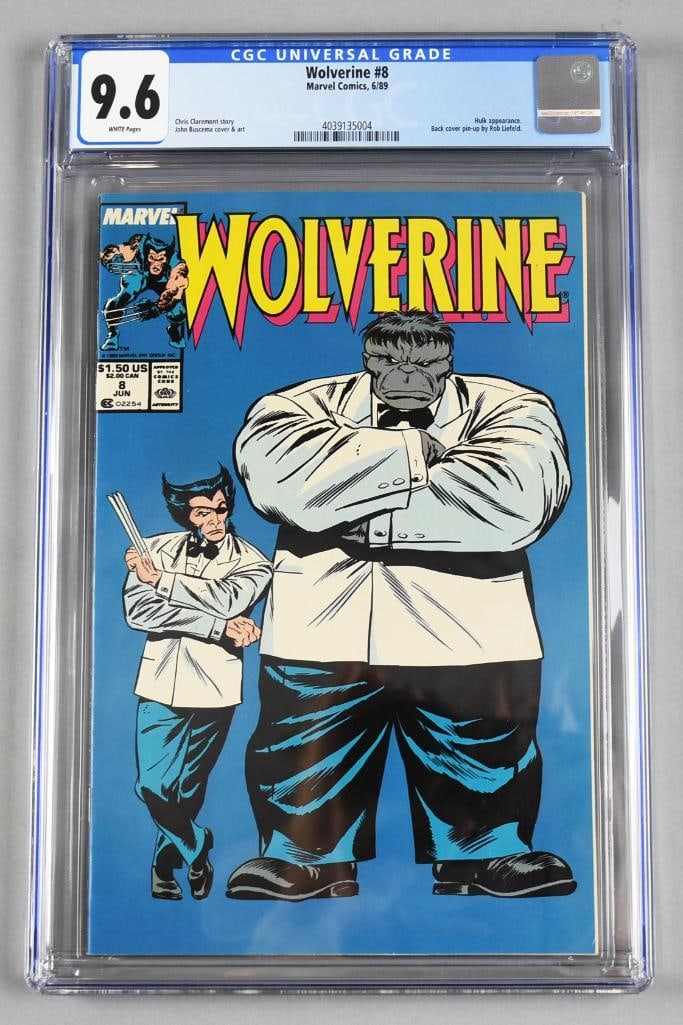 Marvel Comics Wolverine #8 Comic Book CGC 9.6 (1 of 3)