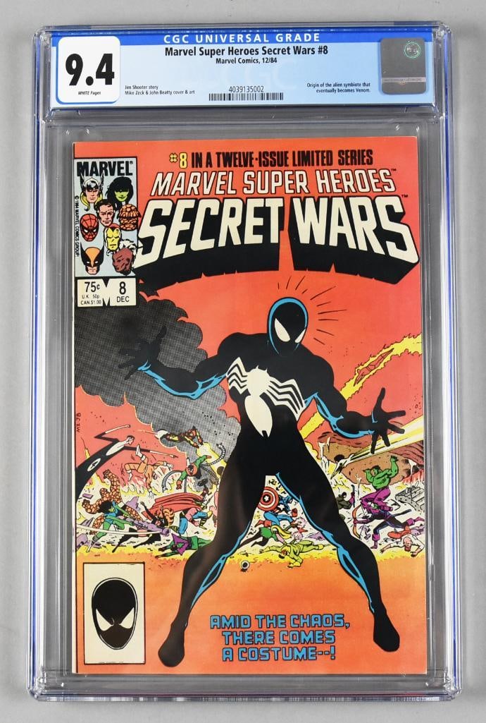 1984 Marvel Super Heroes Secret Wars #8, CGC 9.4 (1 of 3)