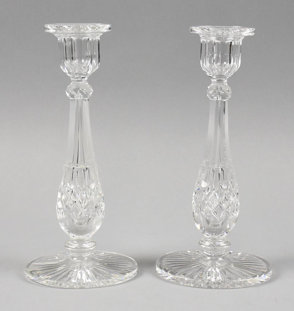 Hawkes Cut Crystal Candlesticks (1 of 9)