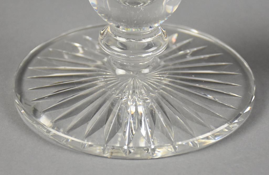 Hawkes Cut Crystal Candlesticks - 4