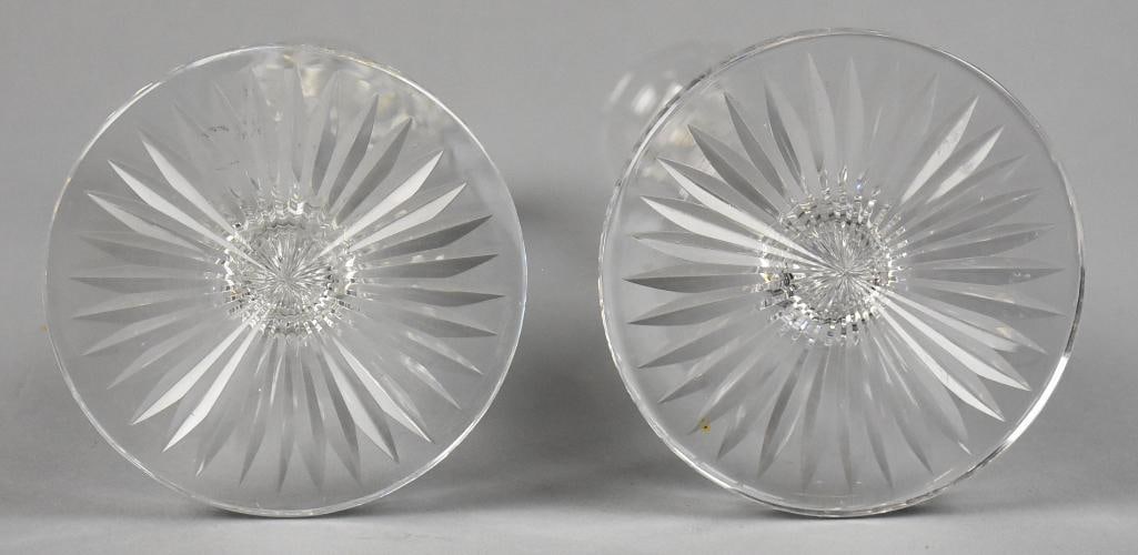 Hawkes Cut Crystal Candlesticks - 8