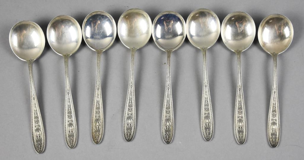 1924 Sterling Flatware International Silver Wedgwood Service for 8 - 12