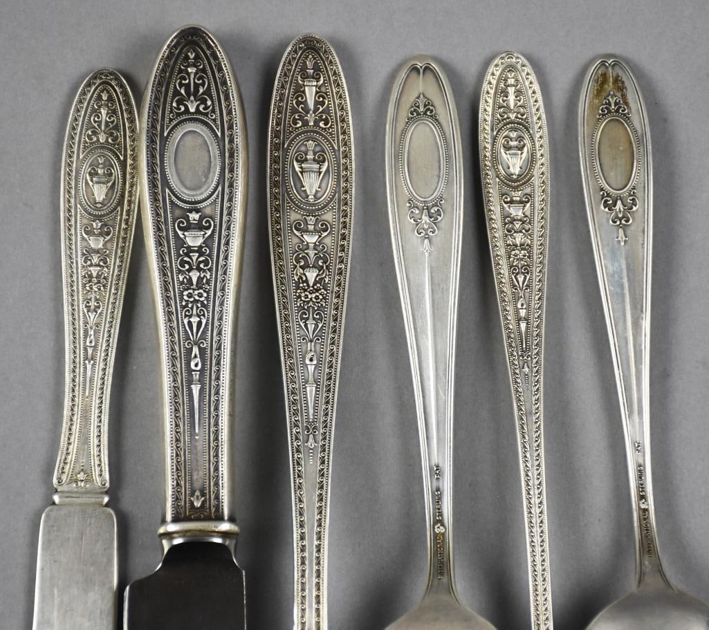1924 Sterling Flatware International Silver Wedgwood Service for 8 - 4