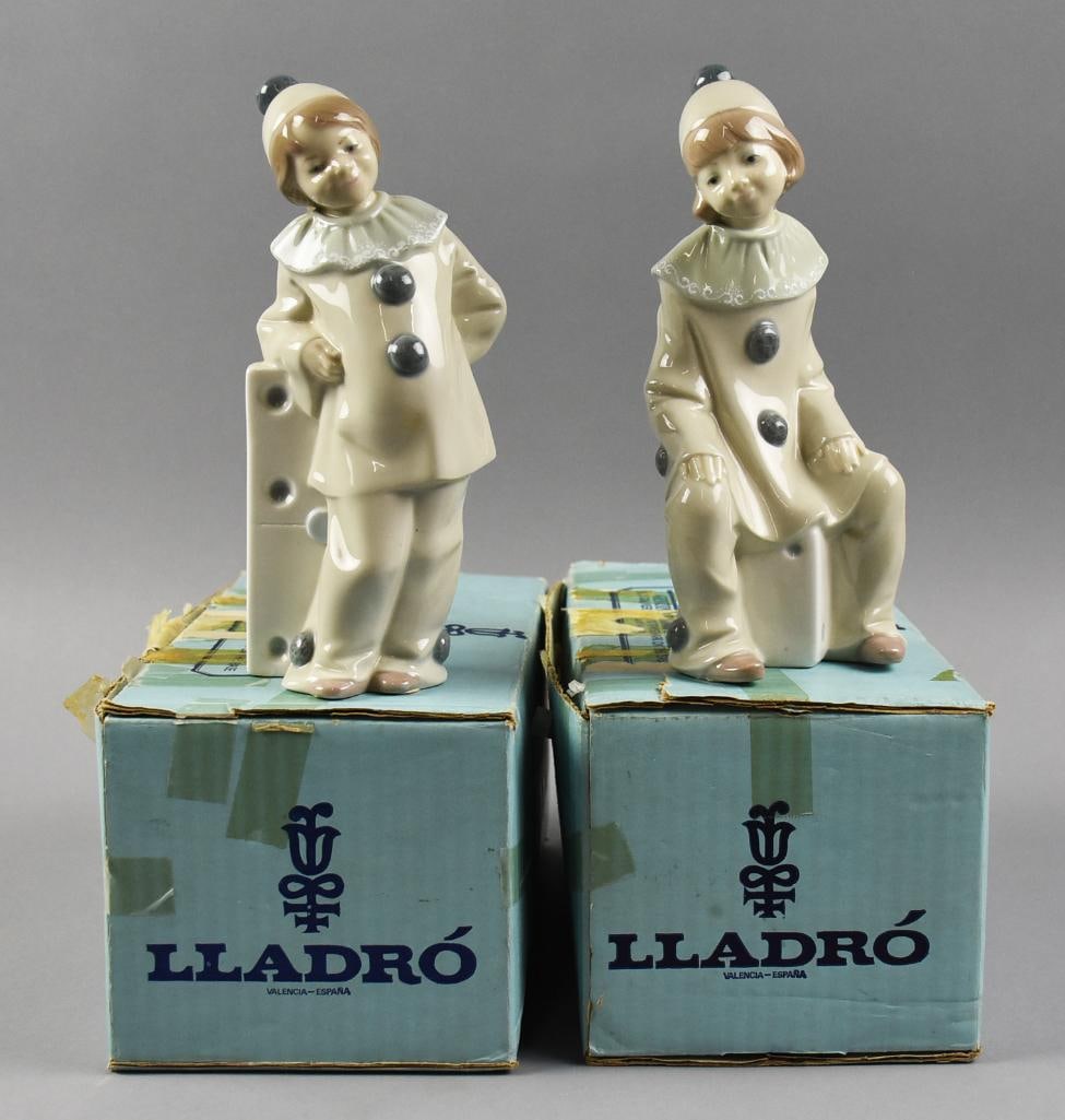 Retired Lladro Porcelain Figurines, Original Boxes (1 of 8)