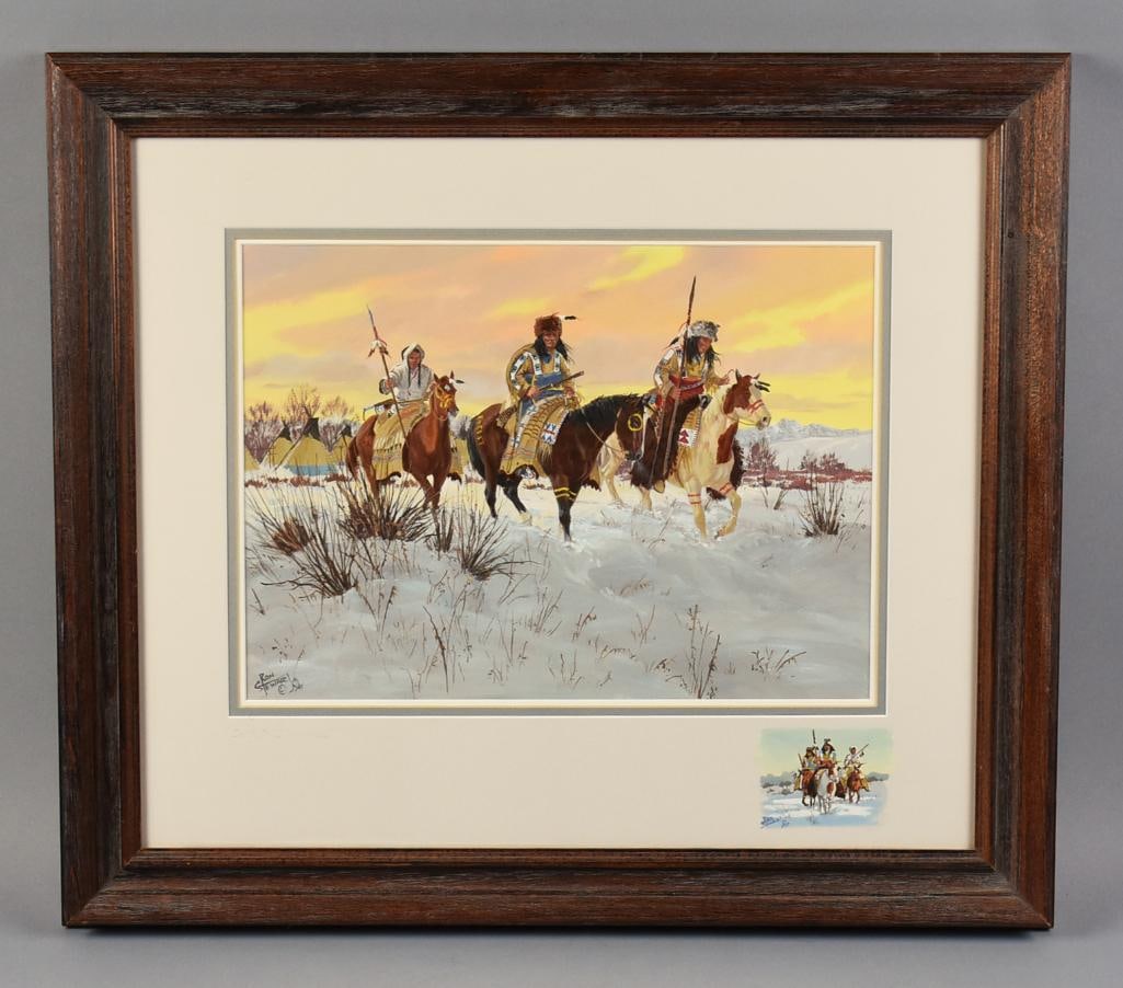 Ron Stewart (b1941) After the Storm Watercolor (1 of 10)