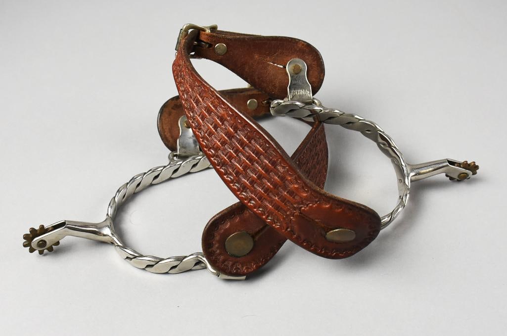 c1940 Leather and Tooled Youth Saddle - 4