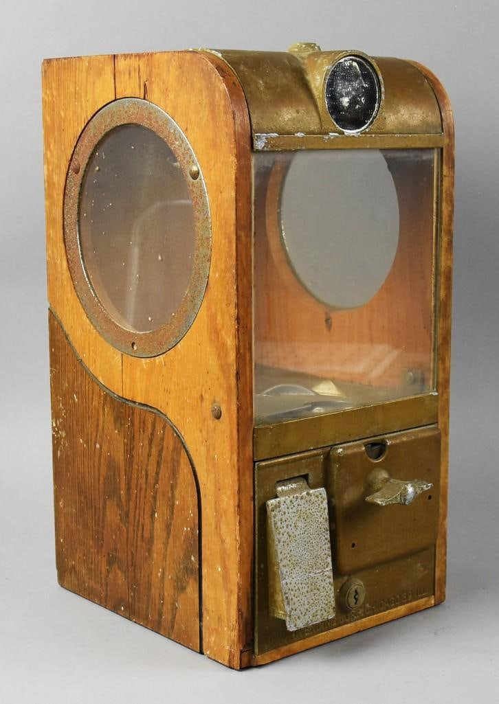 1954 Victor Vending Super V Granddad 10c Bulk Machine (1 of 9)