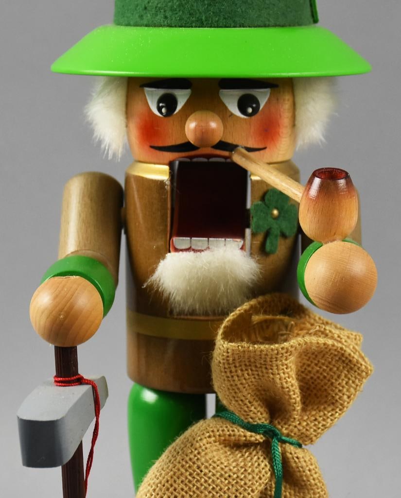 Vintage German Steinbach Scottish Leprechaun Nutcracker - 4