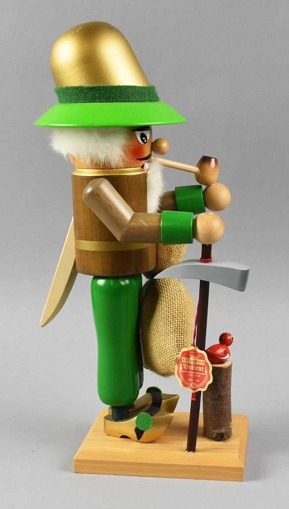 Vintage German Steinbach Scottish Leprechaun Nutcracker - 6