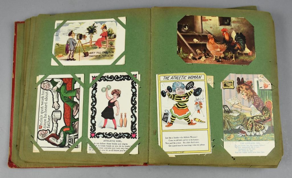 Victorian Postcard Scrapbooks, Full - 7