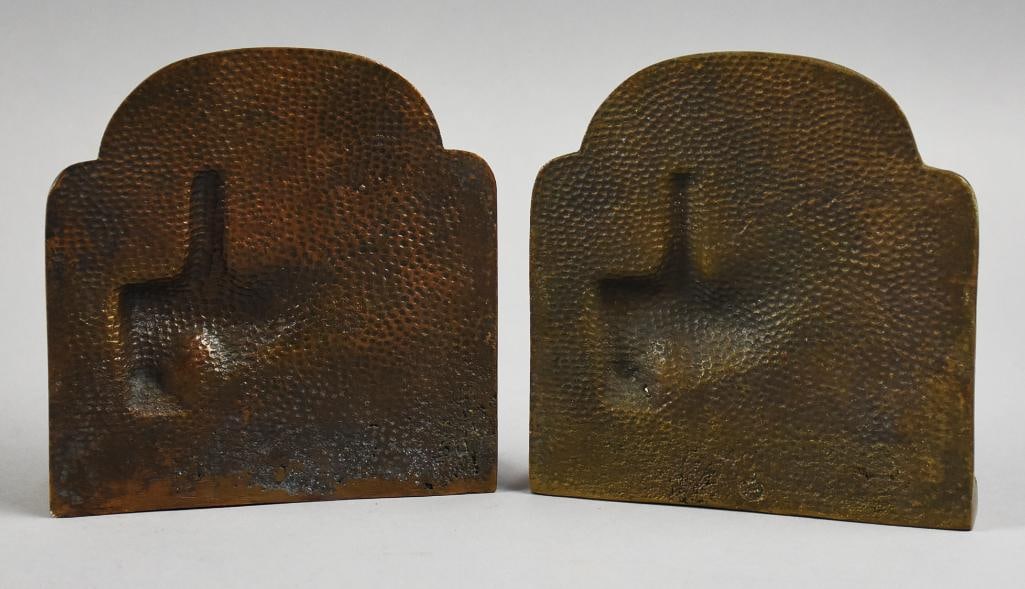 c1930 Hubley Medieval Crusader Theme Bookends - 3