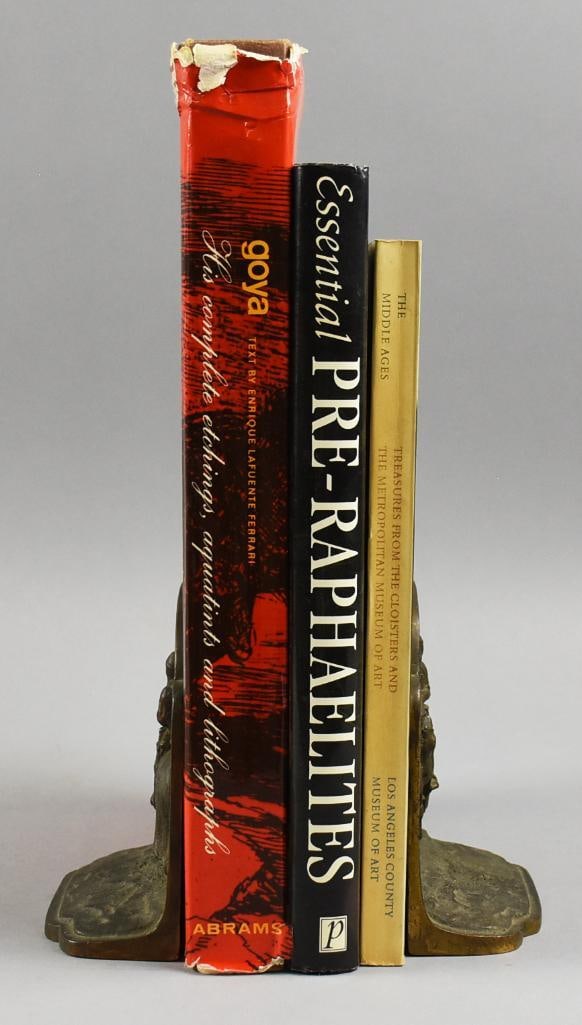 c1930 Hubley Medieval Crusader Theme Bookends - 4