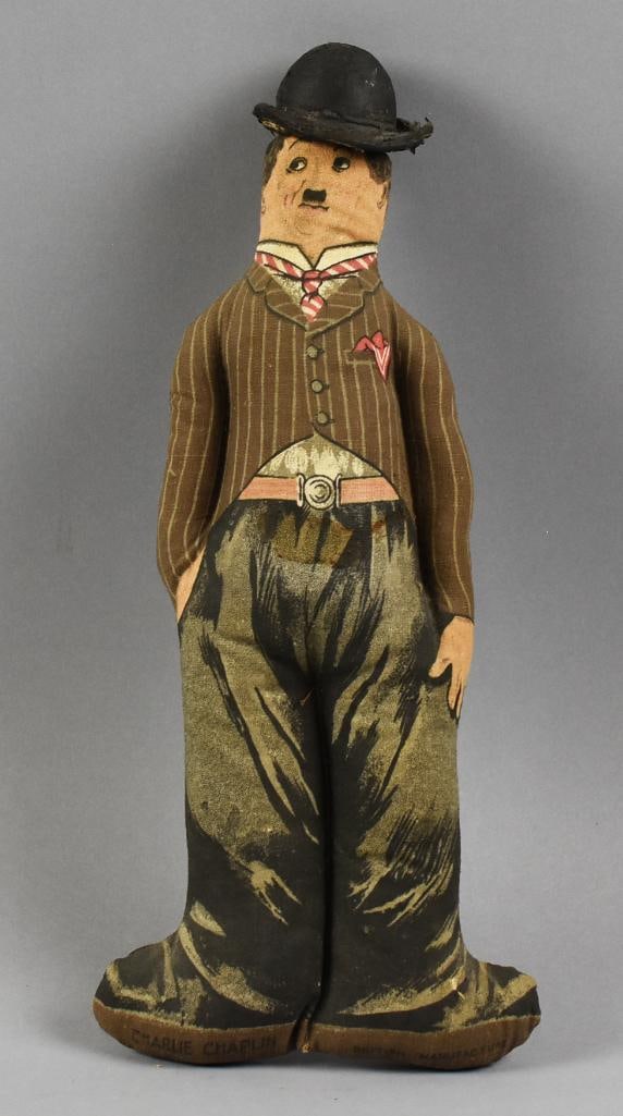 c1930 Dean's Rag Book Co Charlie Chaplin Rag Doll (1 of 8)