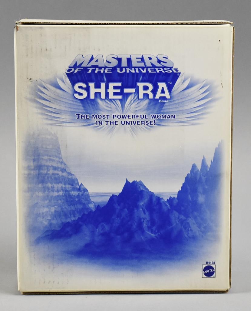2004 Comic Con Masters of The Universe She-Ra MIB: Awesome She-Ra, Masters of the Universe action figure. She is from Mattel in 2004.