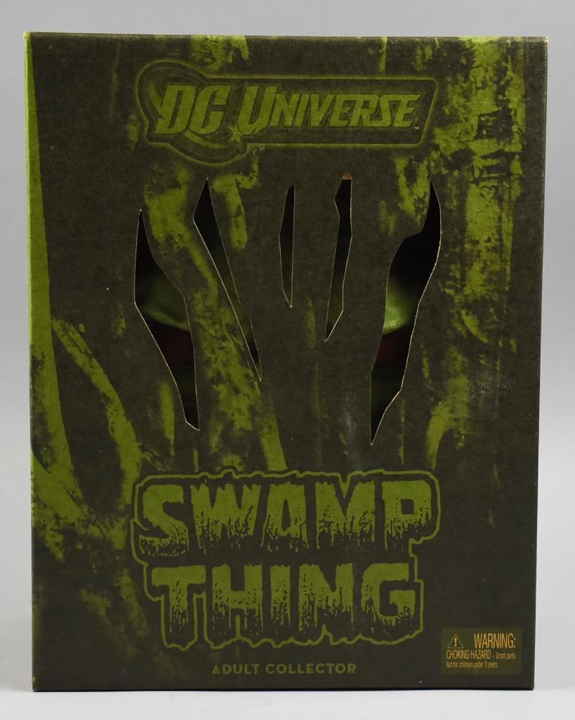2011 Comic Con DC Universe Swamp Thing Figure MIB: Great adult toy from the 2011 San Diego Comic Con. It is a Mattel DC Universe Swamp Thing.?