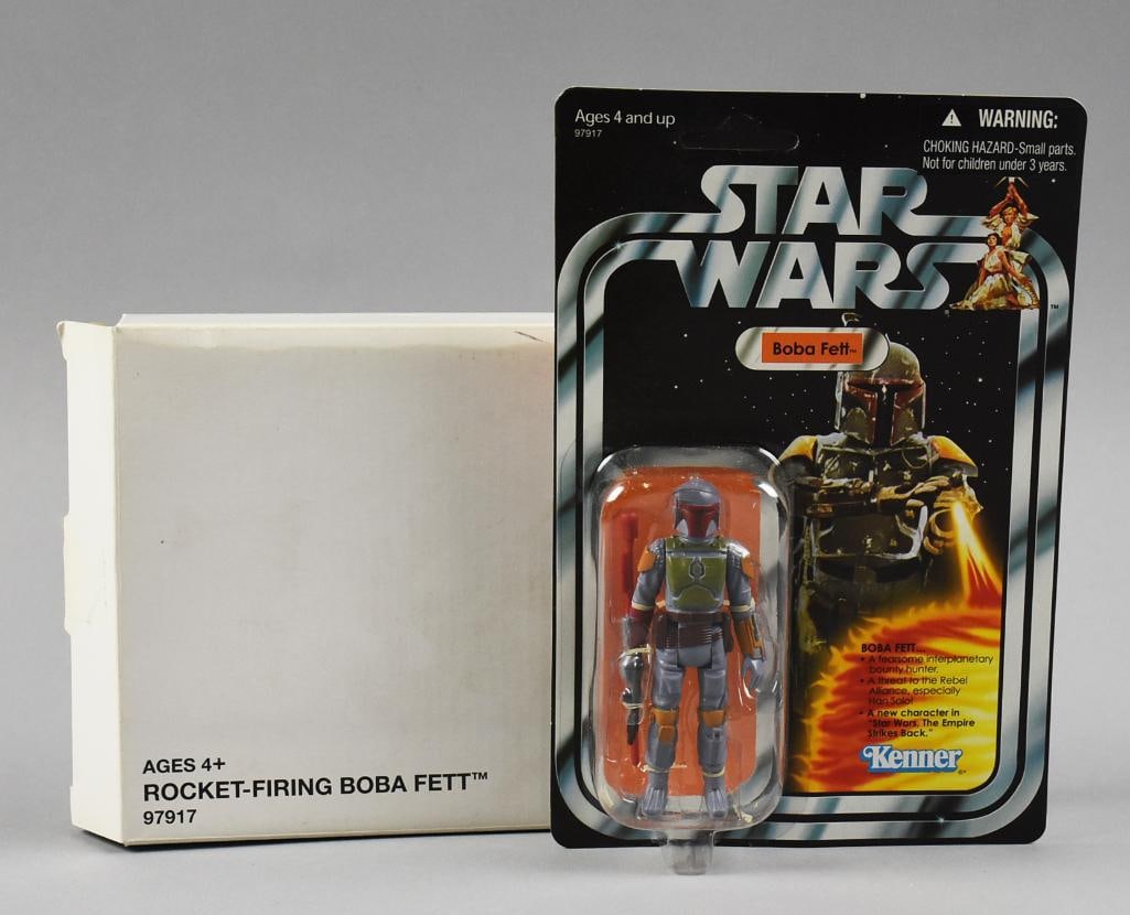 2010 Hasbro/Kenner Star Wars Boba Fett Rocket Firing MOC NOS: Great Star Wars Rocket Firing Boba Fett from Hasbro/Kenner. He is from 2010 and comes in the original box.?