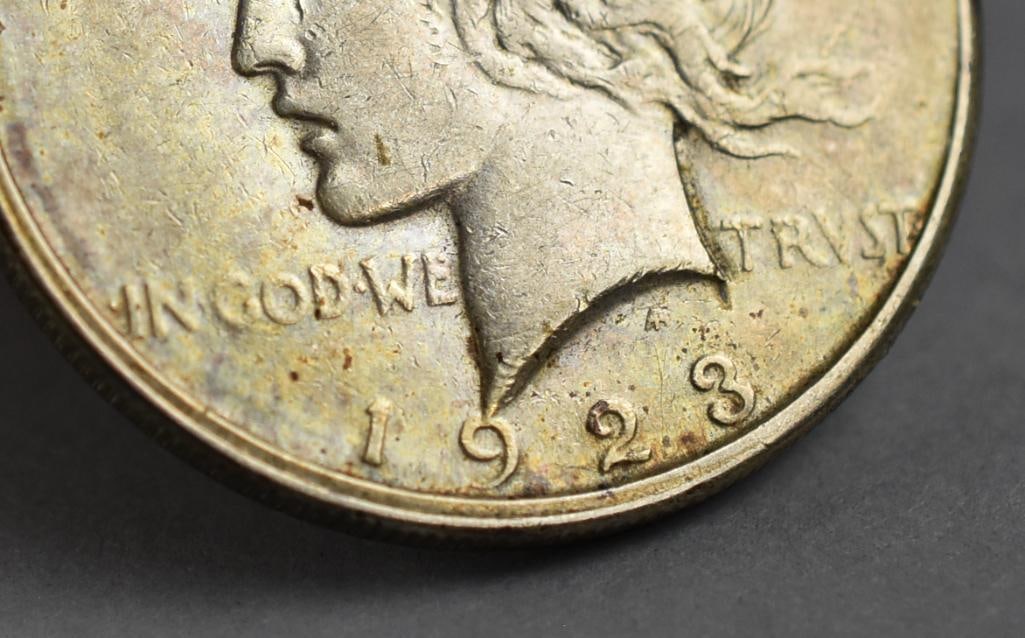 1923 Silver Peace Dollar - 3