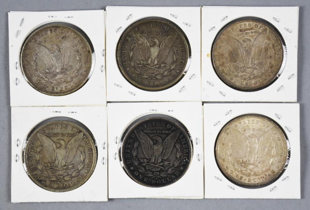 1883-1888 Morgan Silver Dollars - 2