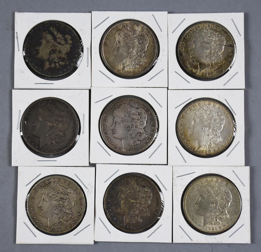 1880-1920s Morgan Silver Dollars (1 of 4)