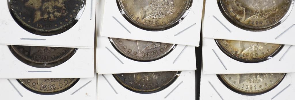 1880-1920s Morgan Silver Dollars - 3