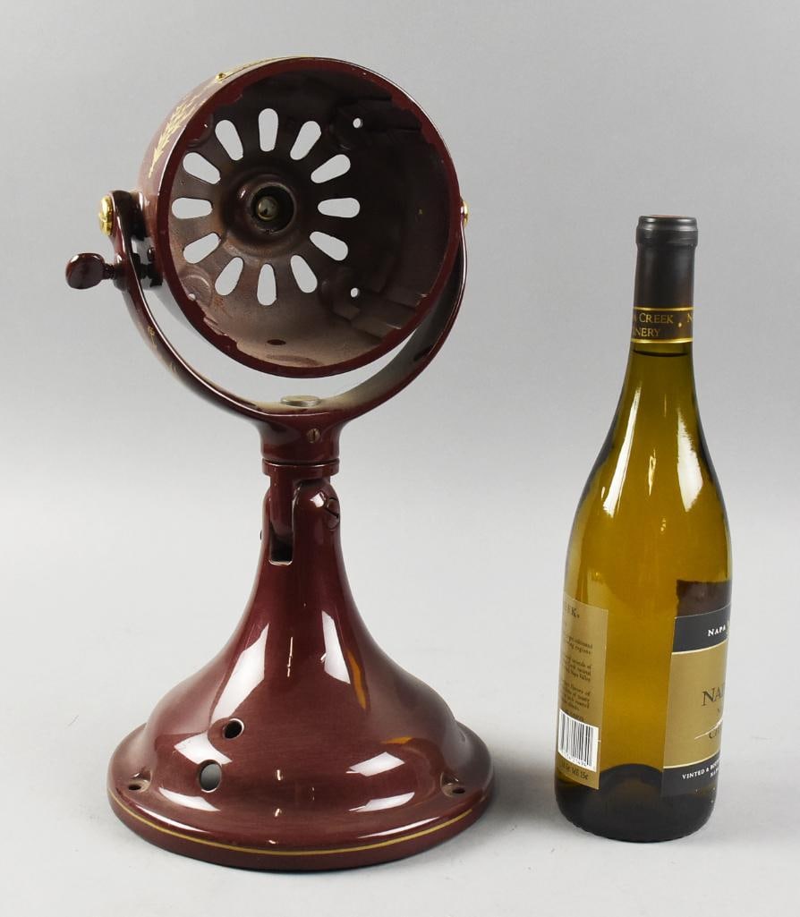 c1900 General Electric Alternating Current Fan Motor Shell - 9