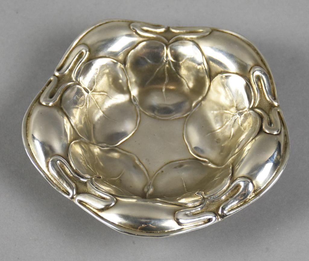 Antique Adelphi Silver Sterling Lily Pad Bowl (1 of 5)