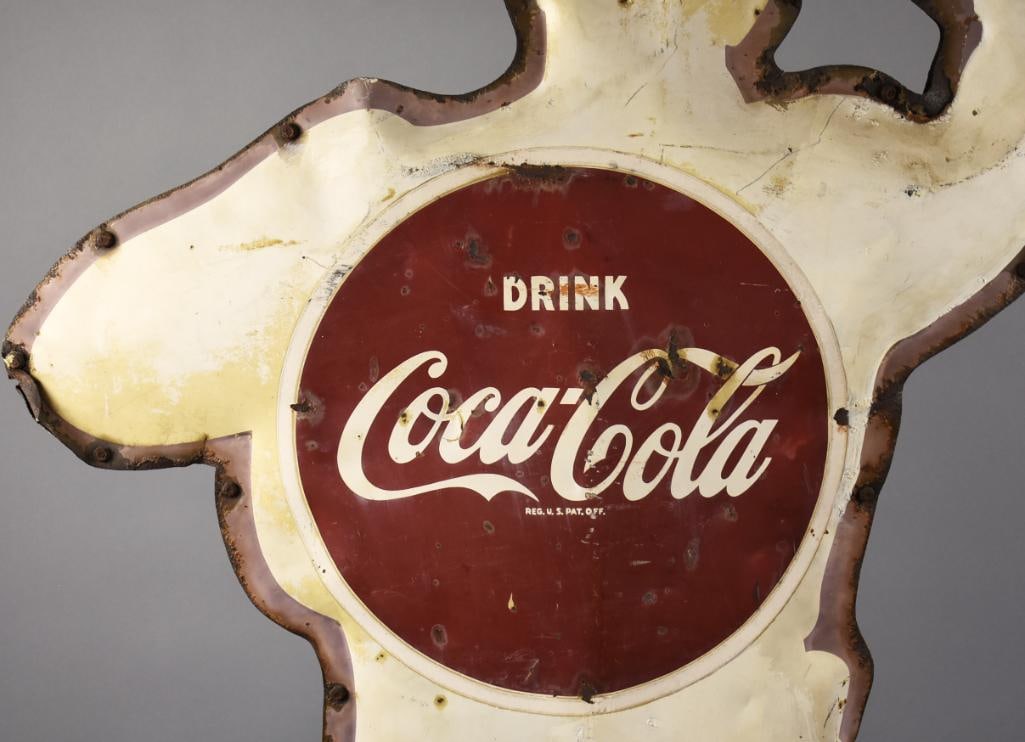 c1955 Coca Cola School Zone Policeman Advertising - 7
