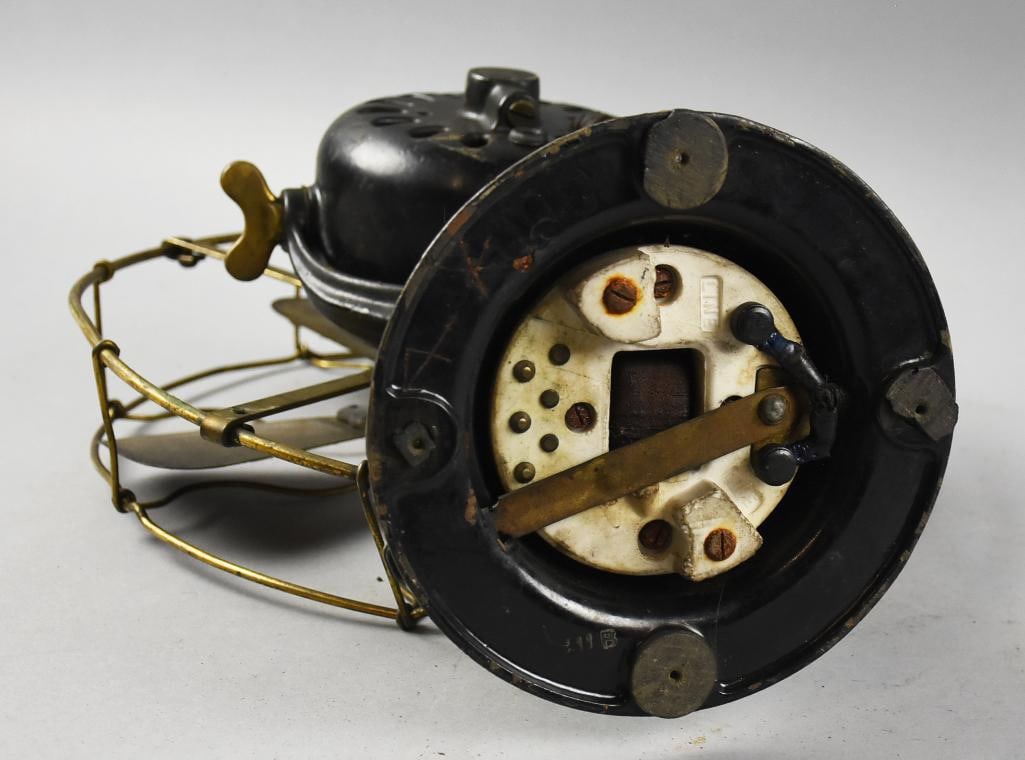 1912 Emerson Trojan Four Brass Blade Table Fan - 10