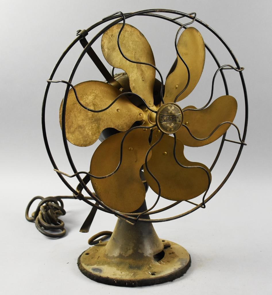 c1925 Emerson Alternating Current Desk Fan - 2
