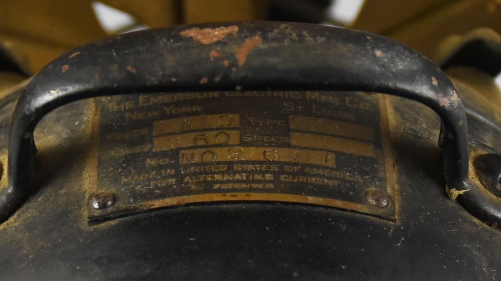 c1925 Emerson Alternating Current Desk Fan - 5