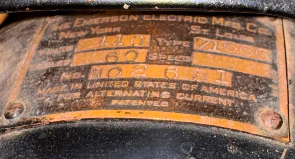 c1925 Emerson Alternating Current Desk Fan - 6