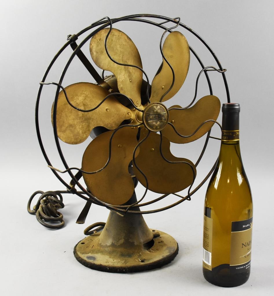 c1925 Emerson Alternating Current Desk Fan - 9